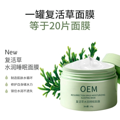 丹莹_复活草睡眠面膜OEM
